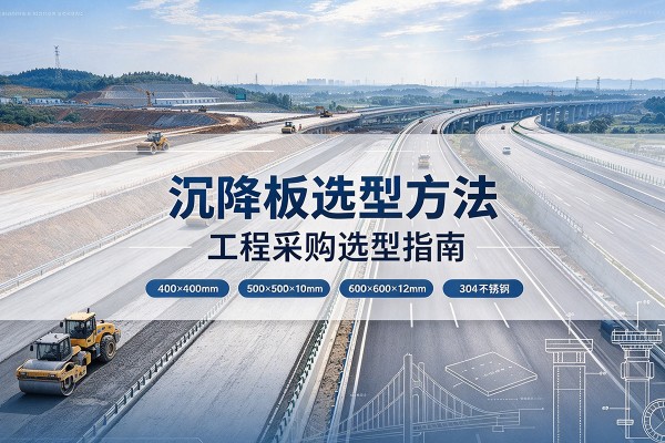 临县沉降板选择方法