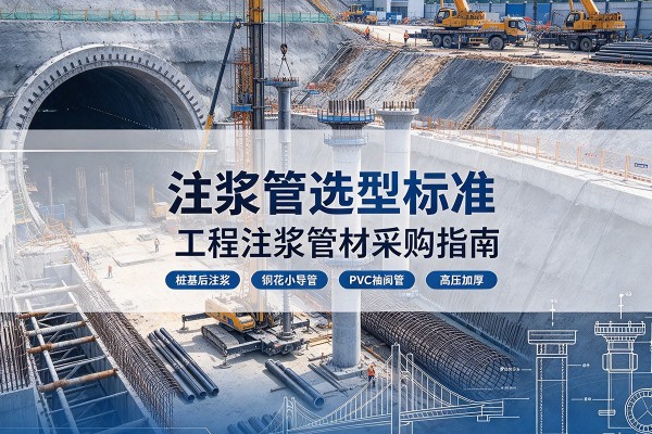 临县注浆管选型标准