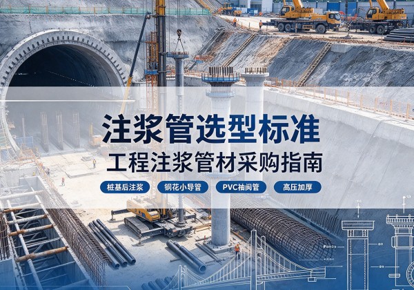 临县注浆管选型标准